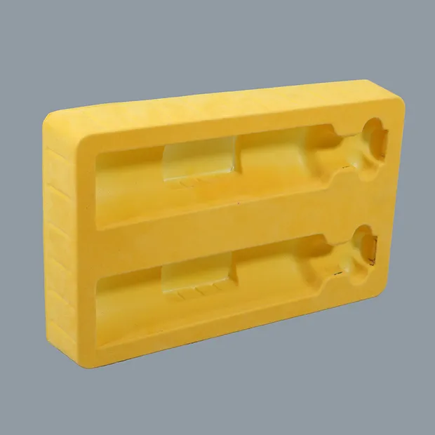 Blister di plastica floccato nero personalizzato per animali domestici all'interno del vassoio per l'imballaggio di giocattoli