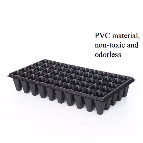 24, 50, 72, 98, 105, 128, 200, 288 celle PS Tappo in plastica Vassoio per semi economico Vassoio per semi di cellule iniziali per piantina per ortaggi Vivaio